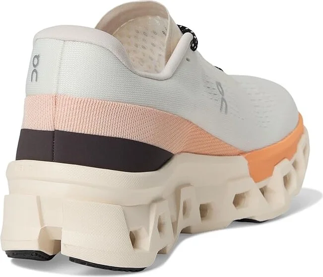 On Cloudmonster 2 Women's Running Shoes Ivory/Tangerine : 11 M, Mesh/Polyester/Rubber - Image 4