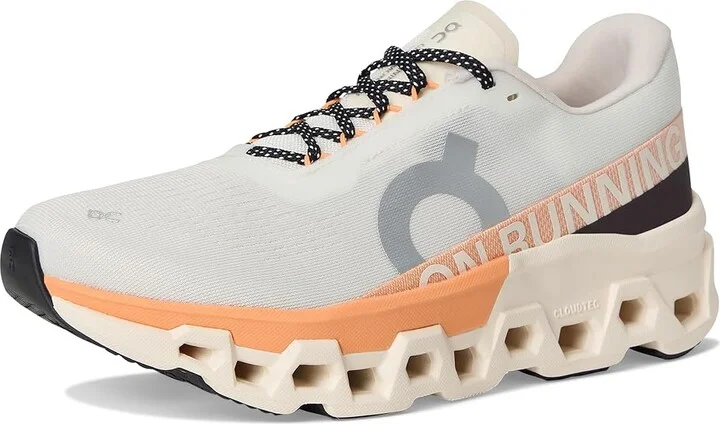 On Cloudmonster 2 Women's Running Shoes Ivory/Tangerine : 11 M, Mesh/Polyester/Rubber - Image 5