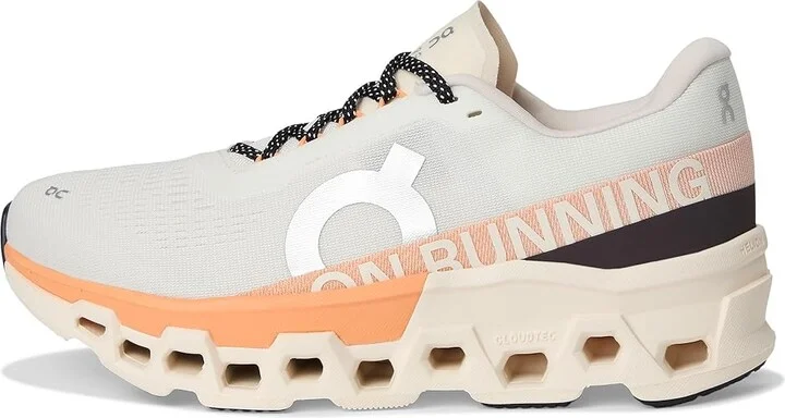 On Cloudmonster 2 Women's Running Shoes Ivory/Tangerine : 11 M, Mesh/Polyester/Rubber - Image 6