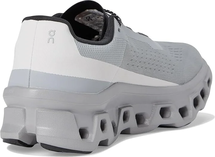 On Cloudmonster Men's Shoes Alloy/Silver : 11 M, Textile/Synthetic - Image 4