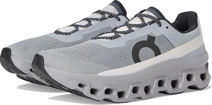 On Cloudmonster Men's Shoes Alloy/Silver : 11 M, Textile/Synthetic