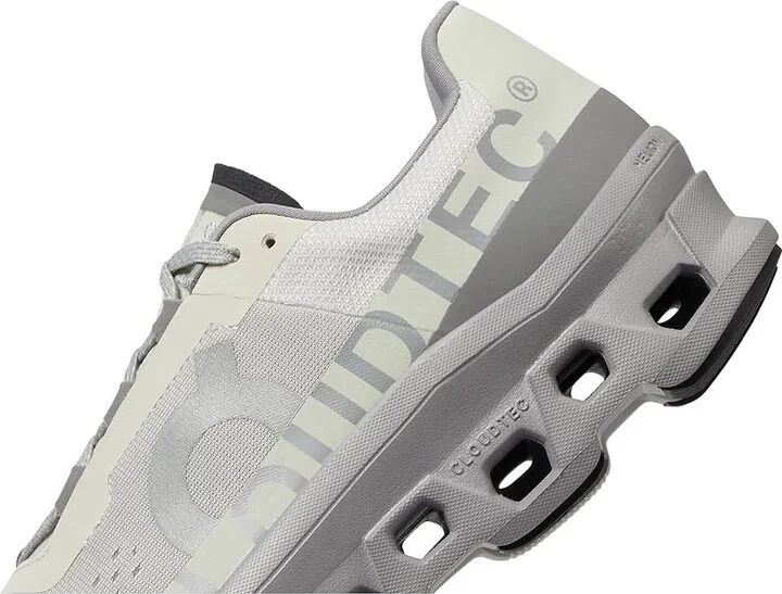 On Cloudmonster Men's Shoes Ice/Alloy : 12 M, Textile/Synthetic - Image 4