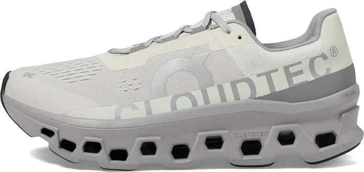 On Cloudmonster Men's Shoes Ice/Alloy : 12 M, Textile/Synthetic - Image 5