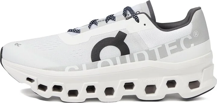 On Cloudmonster Men's Shoes White : 11 M, Textile/Synthetic - Image 5