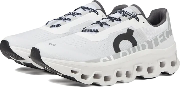 On Cloudmonster Men's Shoes White : 11 M, Textile/Synthetic