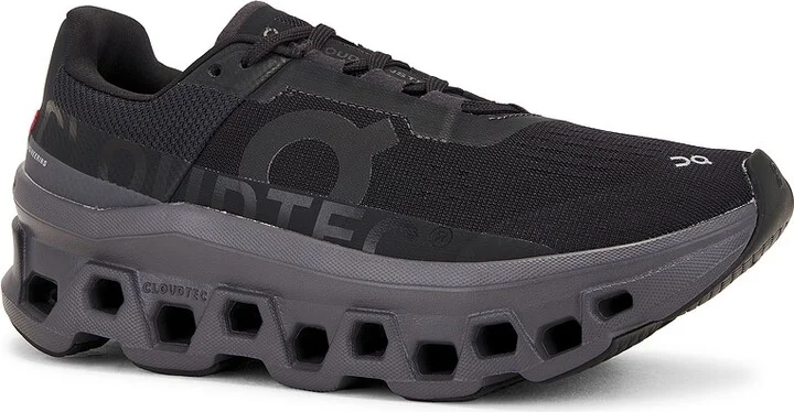 On Cloudmonster Sneaker in Black - Image 2