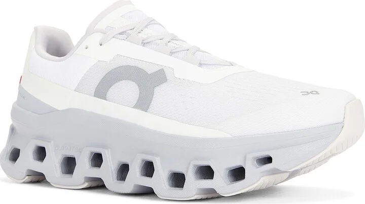 On Cloudmonster Sneakers in White - Image 2