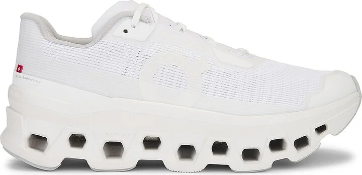 On Cloudmonster Void in White