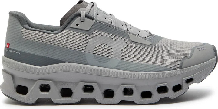 ON Cloudmonster Void Panelled Mesh-knit Sneakers