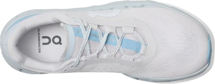 On Cloudmonster Women's Shoes Frost/Wash : 11 M, Textile/Synthetic - Image 2