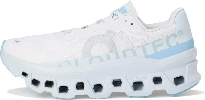 On Cloudmonster Women's Shoes Frost/Wash : 11 M, Textile/Synthetic - Image 6