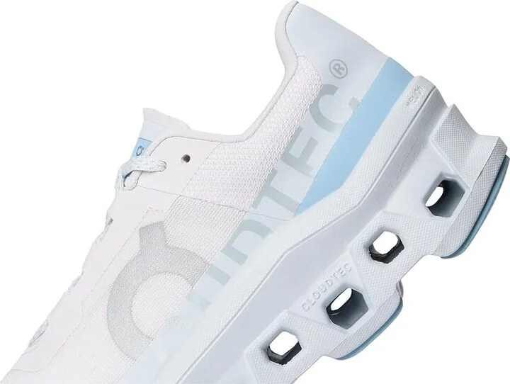 On Cloudmonster Women's Shoes Frost/Wash : 11 M, Textile/Synthetic - Image 7
