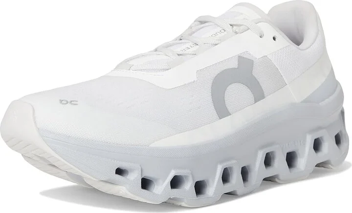 On Cloudmonster Women's Shoes Frost/Wash : 11 M, Textile/Synthetic - Image 11