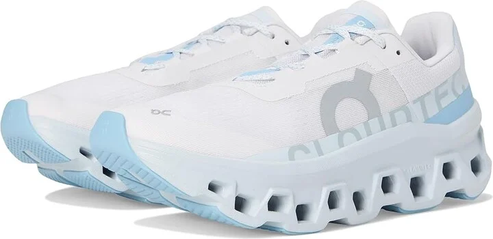 On Cloudmonster Women's Shoes Frost/Wash : 11 M, Textile/Synthetic