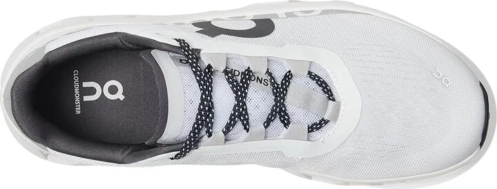 On Cloudmonster Women's Shoes White : 6 M, Textile/Synthetic - Image 2