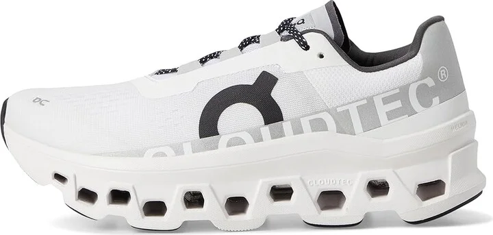 On Cloudmonster Women's Shoes White : 6 M, Textile/Synthetic - Image 6