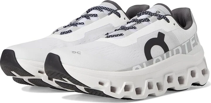 On Cloudmonster Women's Shoes White : 6 M, Textile/Synthetic