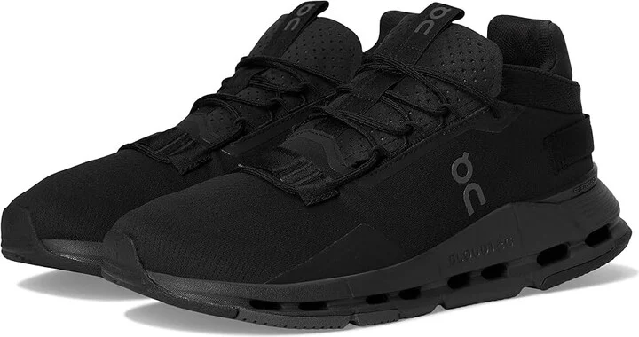 On Cloudnova 2 Men's Lace-up Boots All Black : 11.5 M, Synthetic