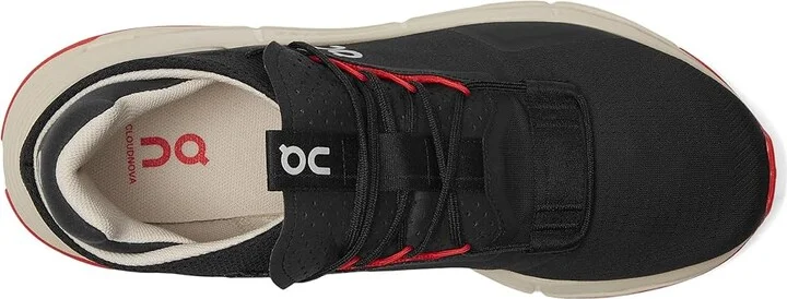 On Cloudnova 2 Men's Lace-up Boots Black/Red : 12.5 M, Synthetic - Image 2