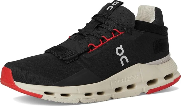 On Cloudnova 2 Men's Lace-up Boots Black/Red : 12.5 M, Synthetic - Image 5