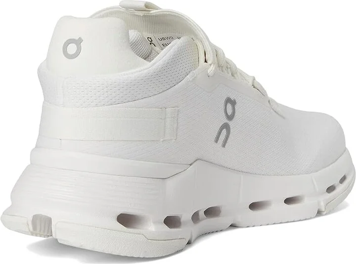 On Cloudnova 2 Women's Shoes All White : 11 M, Rubber - Image 4