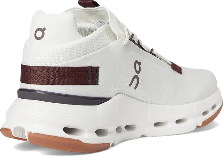 On Cloudnova 2 Women's Shoes Ice/Mulberry : 6.5 M, Rubber - Image 4