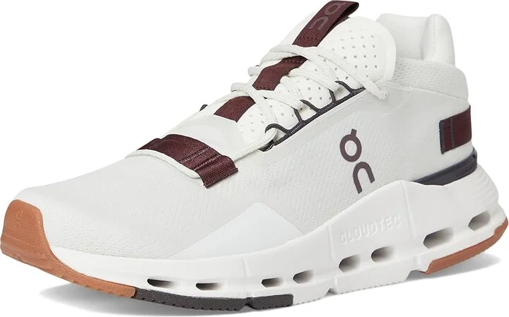 On Cloudnova 2 Women's Shoes Ice/Mulberry : 6.5 M, Rubber - Image 5