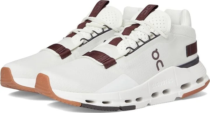 On Cloudnova 2 Women's Shoes Ice/Mulberry : 6.5 M, Rubber