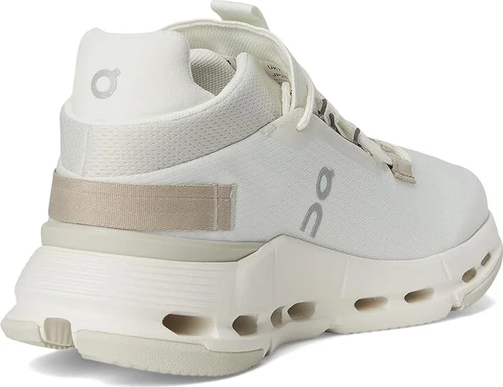 On Cloudnova 2 Women's Shoes Ice/Sand : 5 M, Rubber - Image 4