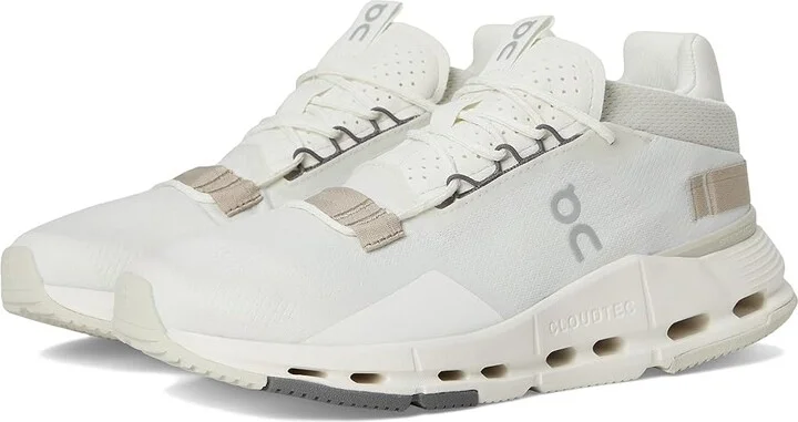 On Cloudnova 2 Women's Shoes Ice/Sand : 5 M, Rubber