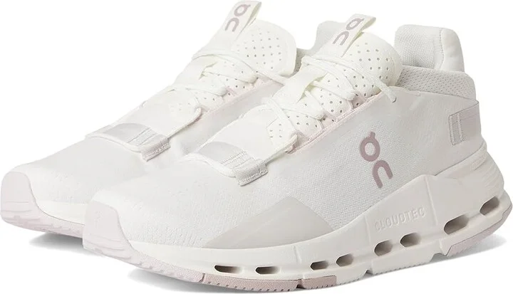 On Cloudnova 2 Women's Shoes White/Orchid : 10 M, Rubber