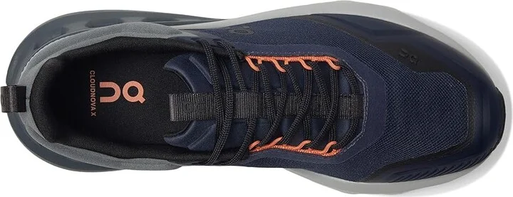 On Cloudnova X Men's Shoes Ink/Canyon : 12.5 M, Textile - Image 2