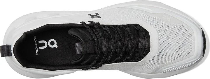 On Cloudnova X Men's Shoes White/Black : 14 M, Textile - Image 2