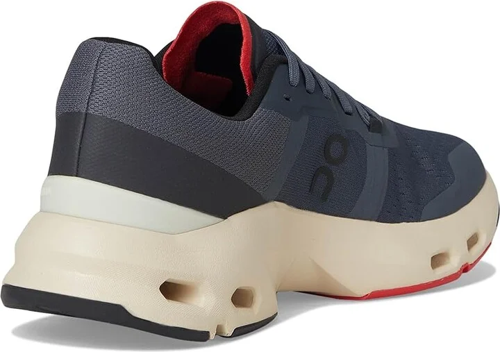 On Cloudpulse Men's Shoes Stone/Red : 14 M, Synthetic - Image 4