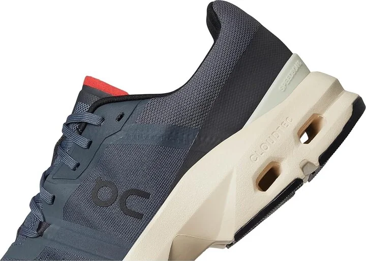 On Cloudpulse Men's Shoes Stone/Red : 14 M, Synthetic - Image 7