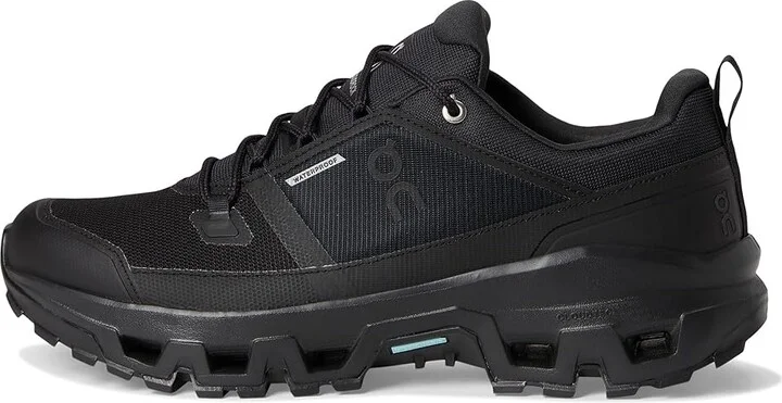On Cloudrock Low Waterproof Men's Cross Training Shoes Black/Black : 7 M, Synthetic - Image 6