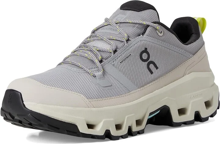 On Cloudrock Low Waterproof Women's Running Shoes Alloy/Ice : 9.5 M, Synthetic - Image 5