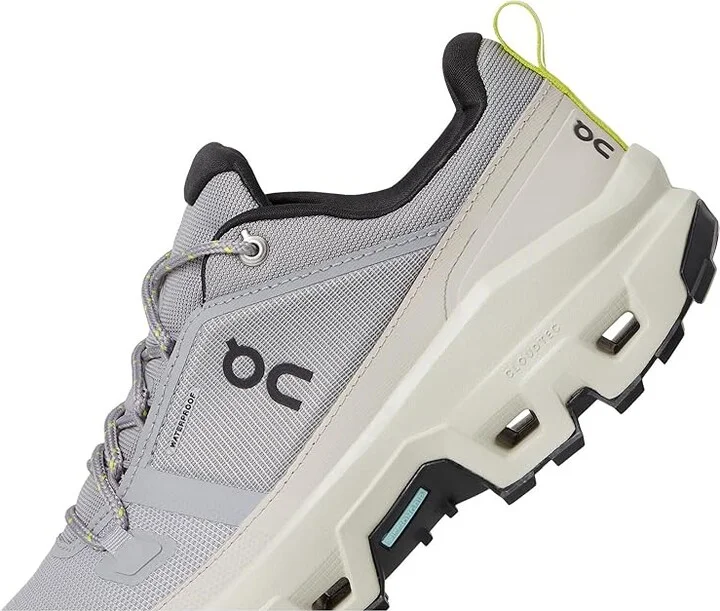 On Cloudrock Low Waterproof Women's Running Shoes Alloy/Ice : 9.5 M, Synthetic - Image 7