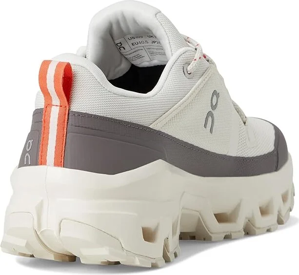 On Cloudrock Low Waterproof Women's Running Shoes Ivory/Ivory : 8.5 M, Synthetic - Image 4