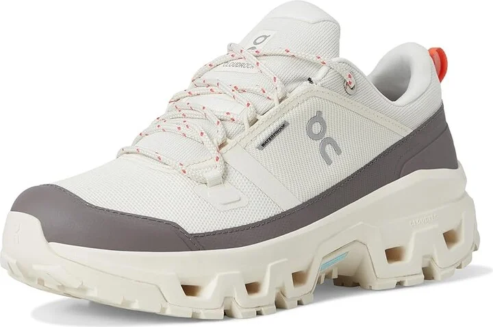 On Cloudrock Low Waterproof Women's Running Shoes Ivory/Ivory : 8.5 M, Synthetic - Image 5