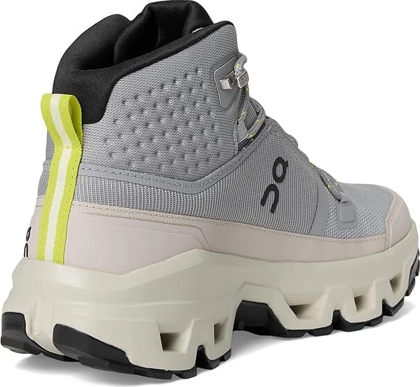 On Cloudrock Mid Waterproof Women's Running Shoes Alloy/Ice : 6.5 M, Synthetic - Image 4