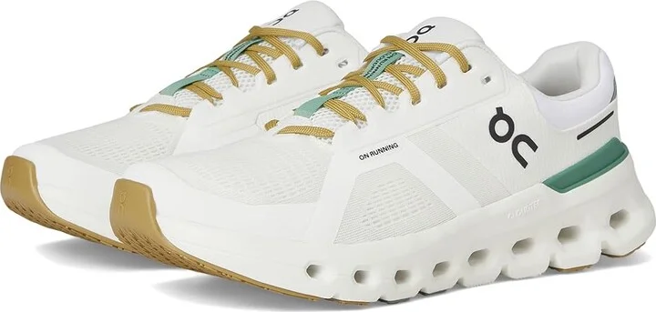 On Cloudrunner 2 Men's Shoes White/Green : 7 M