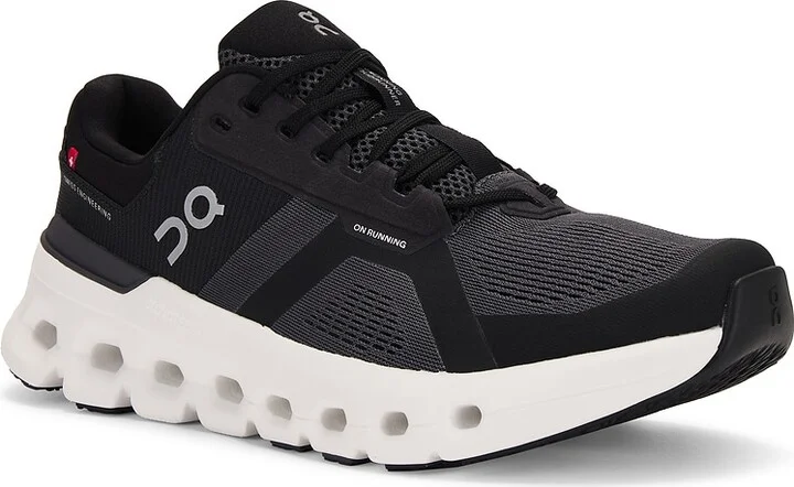 On Cloudrunner 2 Sneaker in Black - Image 2