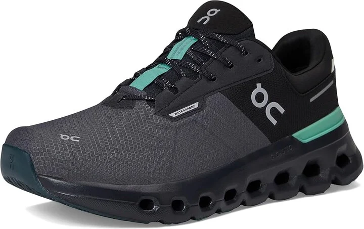 On Cloudrunner 2 Waterproof Men's Shoes Eclipse/Rosemary : 7 M, Textile - Image 5