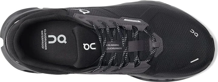 On Cloudrunner 2 Waterproof Men's Shoes Magnet/Black : 7 M, Textile - Image 2