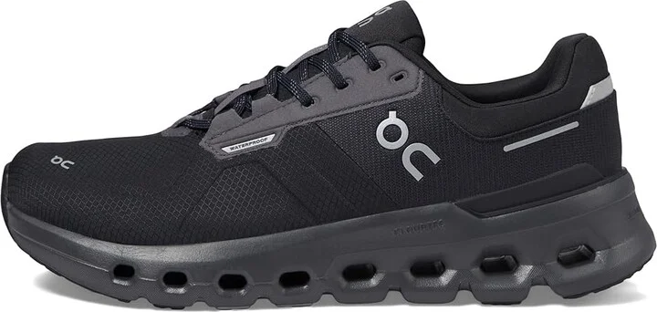 On Cloudrunner 2 Waterproof Men's Shoes Magnet/Black : 7 M, Textile - Image 5