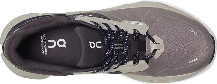 On Cloudrunner 2 Waterproof Men's Shoes Zinc/Midnight : 10 M, Textile - Image 2