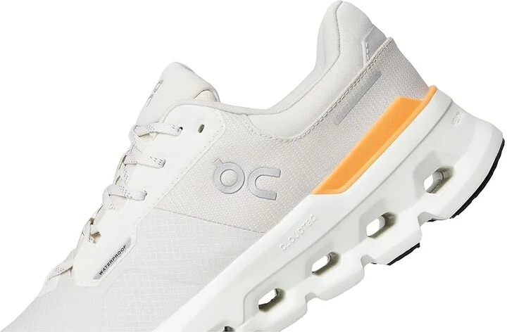 On Cloudrunner 2 Waterproof Women's Shoes Wolf/Tangerine : 8.5 M, Rubber/Synthetic - Image 7