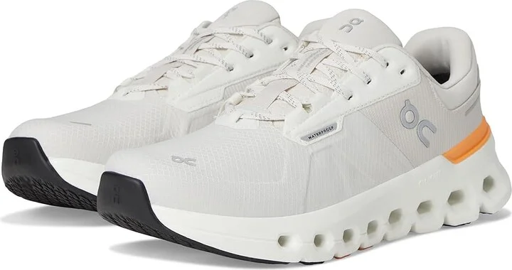 On Cloudrunner 2 Waterproof Women's Shoes Wolf/Tangerine : 8.5 M, Rubber/Synthetic