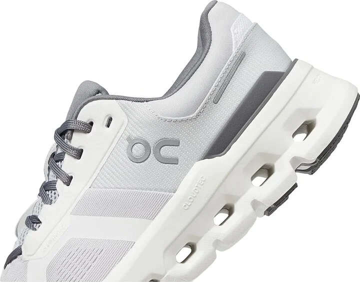 On Cloudrunner 2 Women's Shoes Frost/White : 5 M, Synthetic/Textile - Image 4